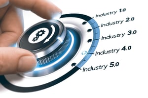 Industry 50 hand on dial web