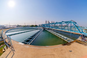 Water Treatment Plant Wide Angle